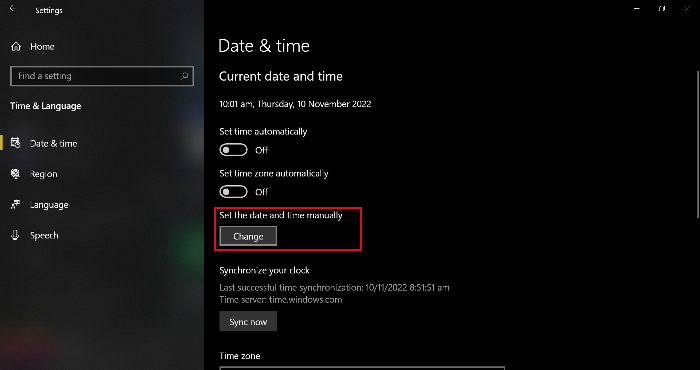 How to Change Time and Date on Windows 10 - EaseUS