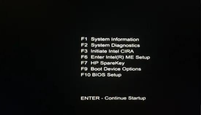 My bios loads up and click F1 to continue then I get a black