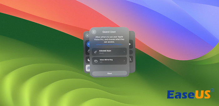 Vision Pro an den Mac anschließen