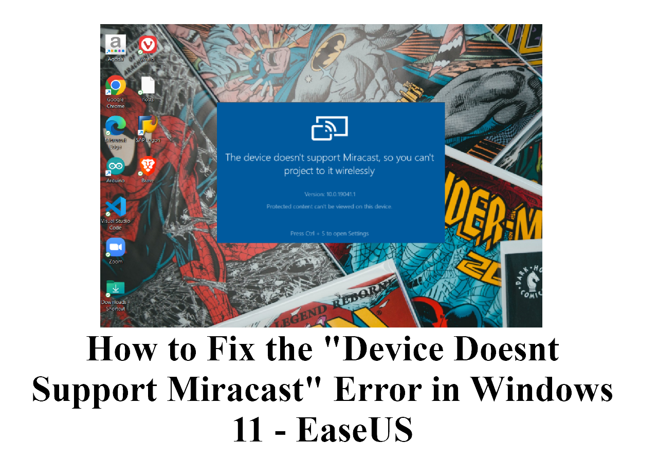 Does Windows 11 Support Miracast?