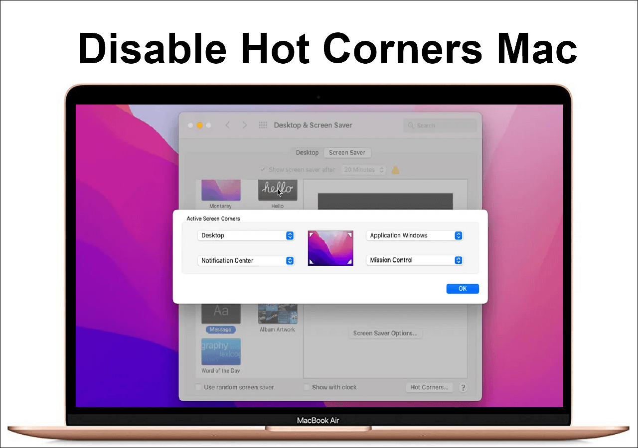 How to Disable Hot Corners Mac [StepbyStep]