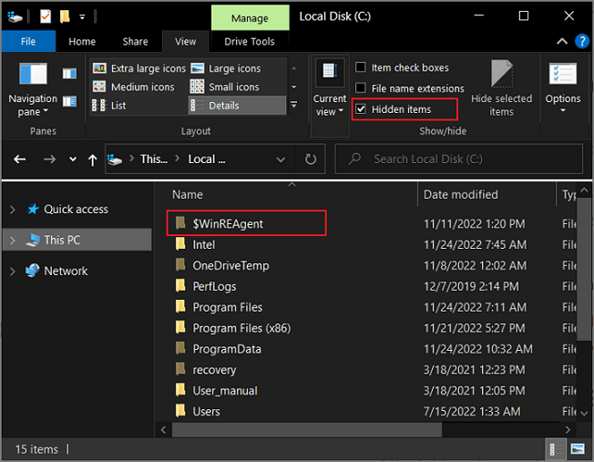 What Is the WinREAgent Folder and Is It Safe to Delete It? EaseUS