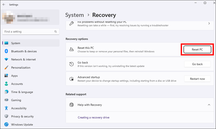 How To Factory Reset Lenovo Laptop Without Novo Button Easeus How To Factory Reset Lenovo Laptop Without Novo Button Easeus