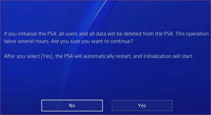 Wade Modtagelig for Es 2 Ways to Factory Reset PS4[Step-by-Step Guide] - EaseUS