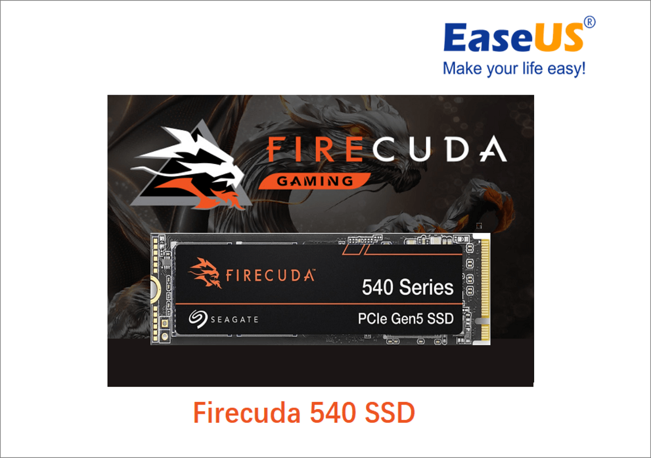 Seagate FireCuda 540 2TB PCIe Gen 5 SSD Review