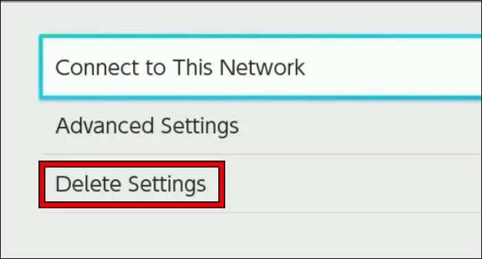 delete and reconnect to your Wi-Fi