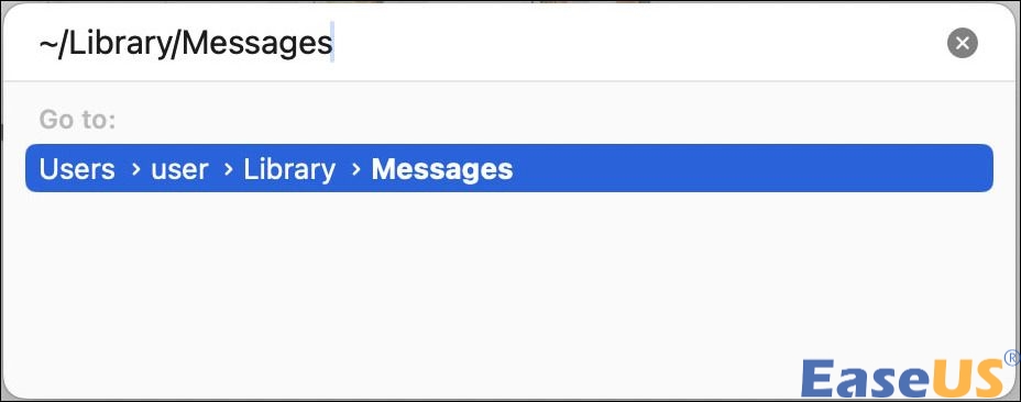 go to library then messages