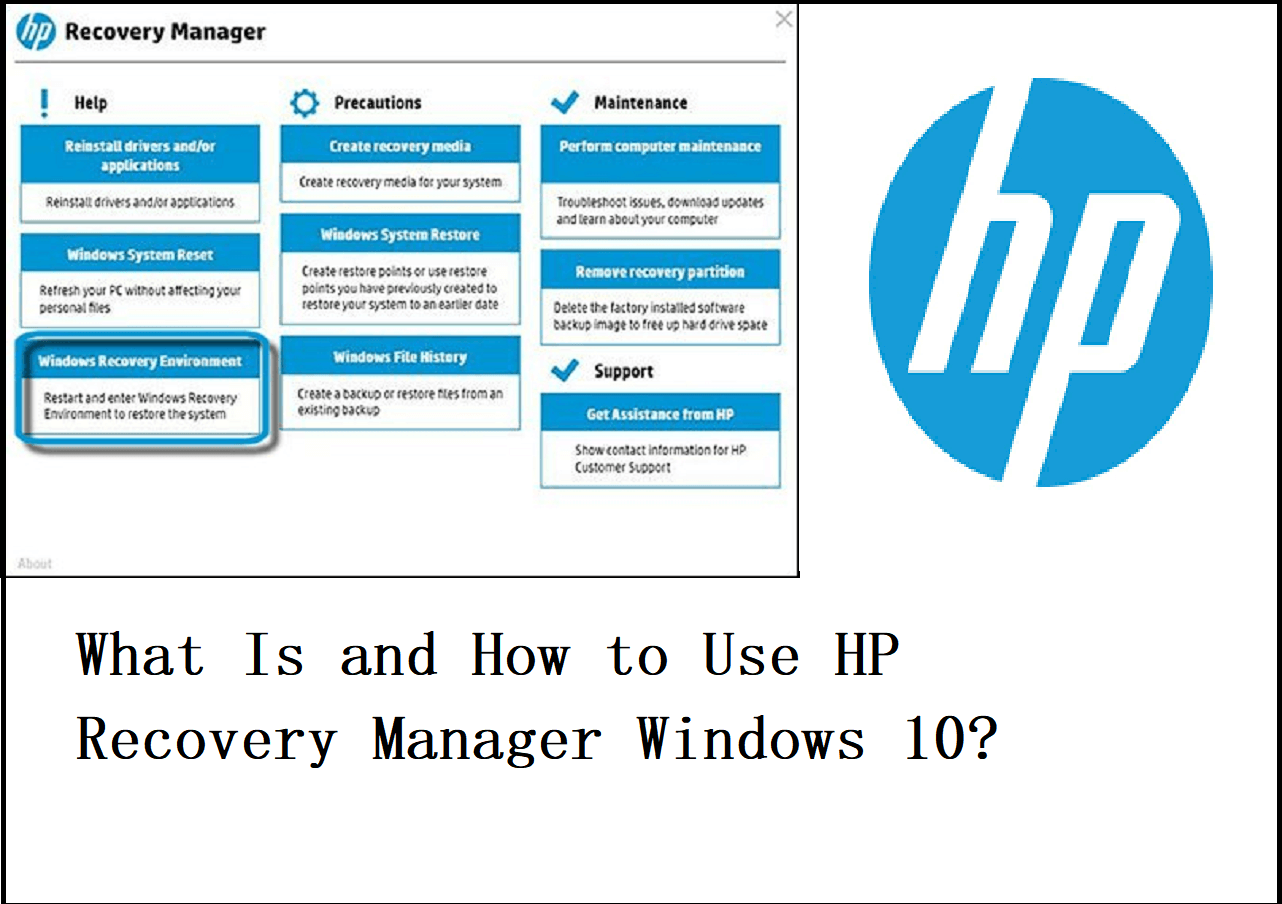 hp recovery manager windows 11 download