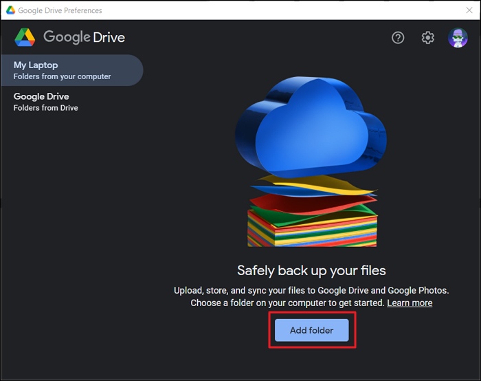 Google Drive-Dateien werden nicht angezeigt