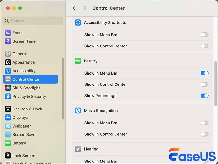 MacBook Batteriesymbol