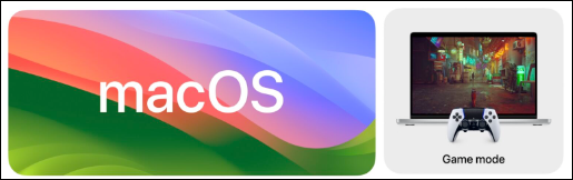 macOS Sonoma Spielmodus