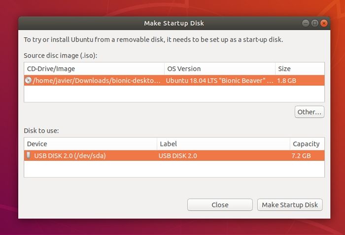 kompression Elektrisk Nogen som helst How to Boot from USB Ubuntu? - EaseUS