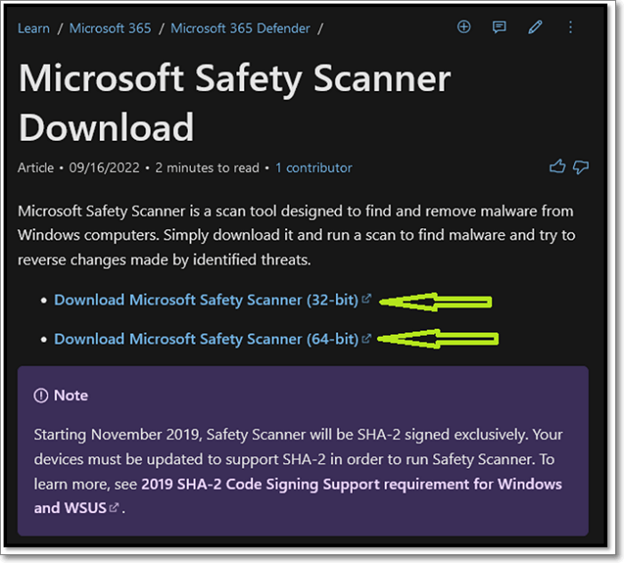 Støt implicitte Marty Fielding What Is Microsoft Safety Scanner? How to Download and Use It? - EaseUS