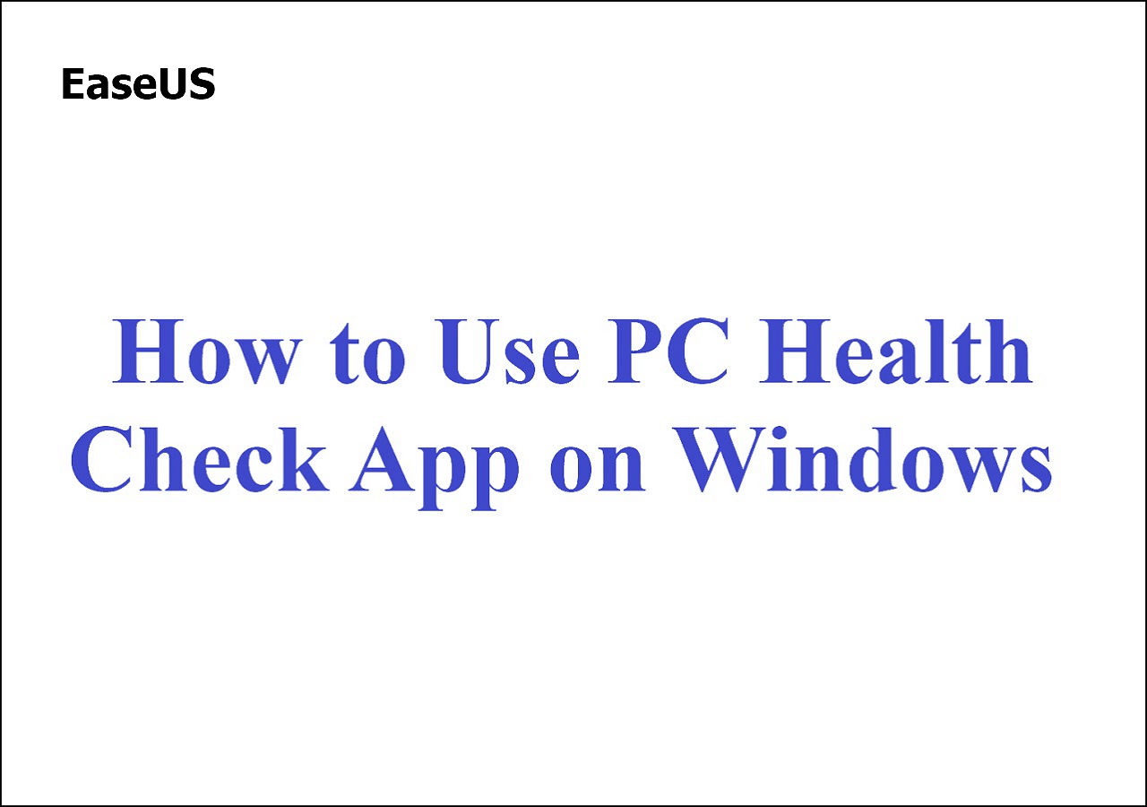 How to use the PC Health Check app - Microsoft Support