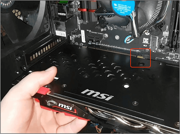 reconnect gpu