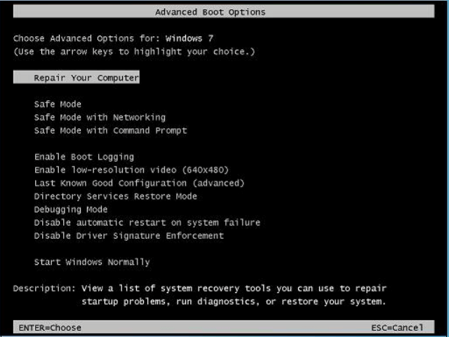 Ihren Computer reparieren