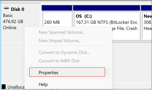 Eigenschaften auswählen