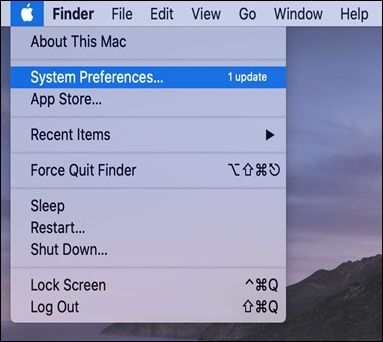 System Preferences 