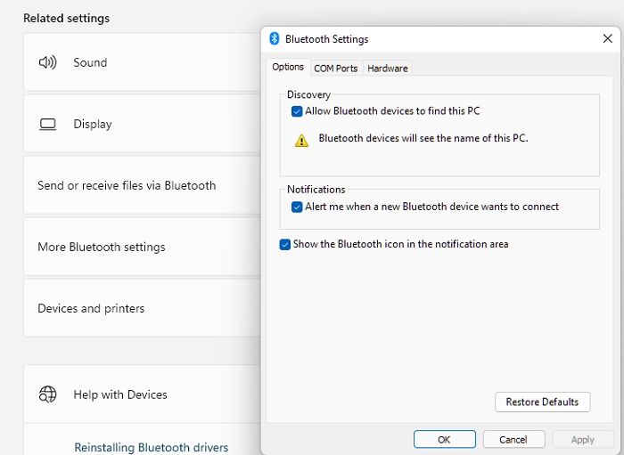 How to install a Bluetooth adapter replacement on Windows 10