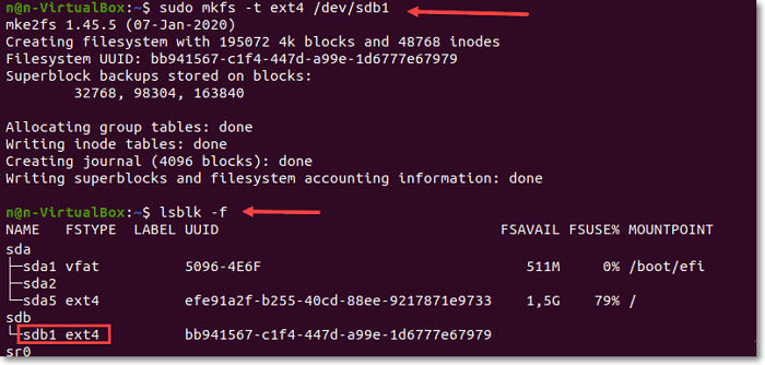 Ubuntu Format Disk Using Command Line [2023 Guide] -