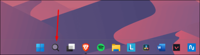 utilizar la barra de búsqueda de windows paso 1