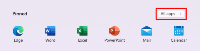 usando la herramienta de windows del menú inicio paso 2
