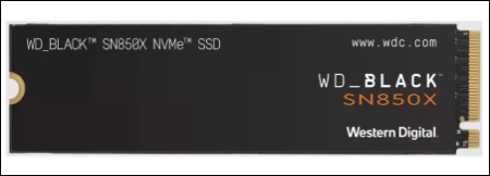 western digital schwarz sn850x