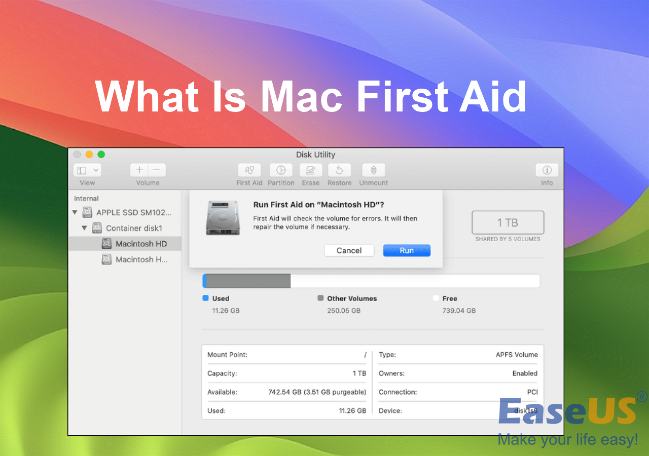 Mac First Aid How to Repair Disk in Disk Utility