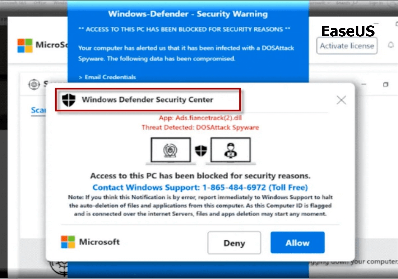 Cum scap de Windows Defender - avertisment de securitate?
