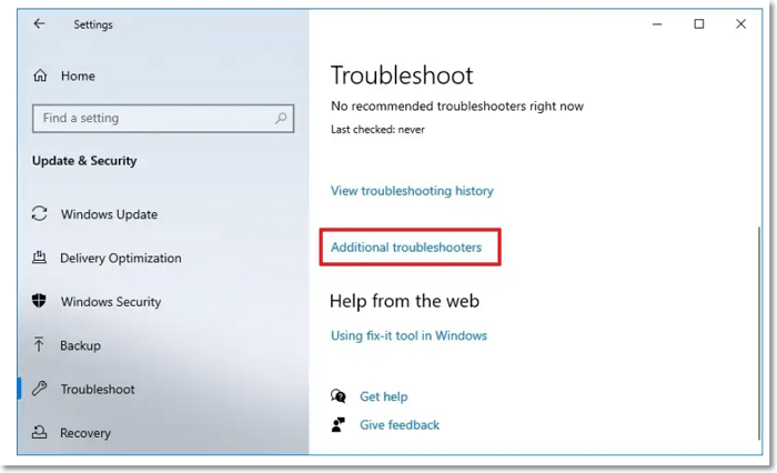 windows update troubleshooter