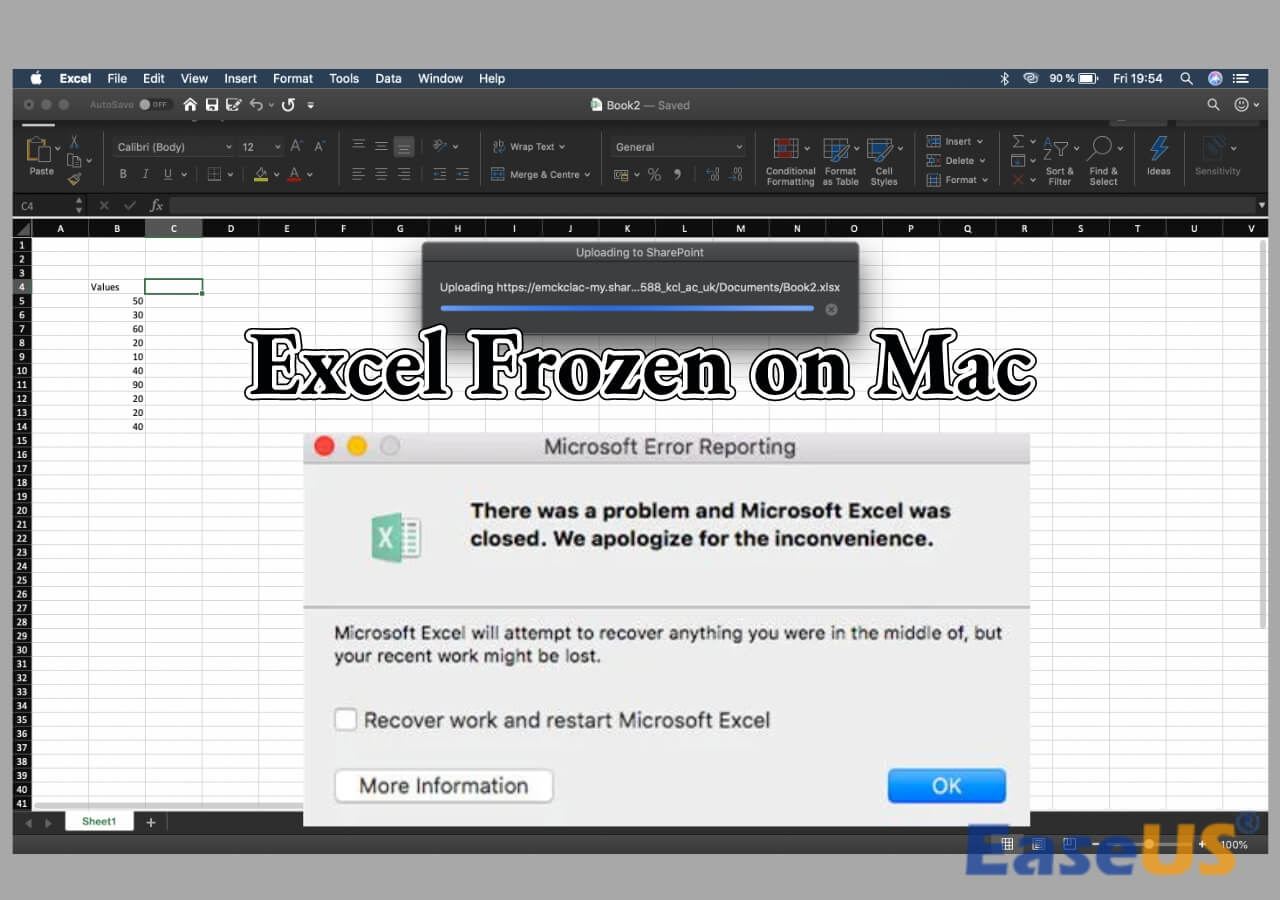 Excel Frozen on Mac | How to Recover the Excel file on Mac [macOS Sonoma Included]