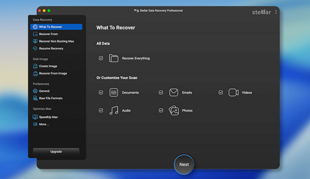 Stellar Data Recovery for Mac