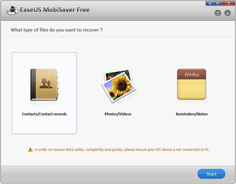 Free recover from iOS device directly