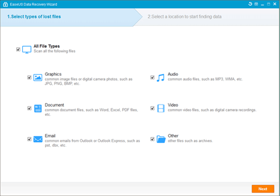 EaseUS Partition Master Startup