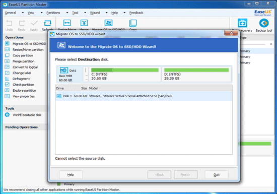 EaseUS Data Recovery Wizard - Select Files to Recover