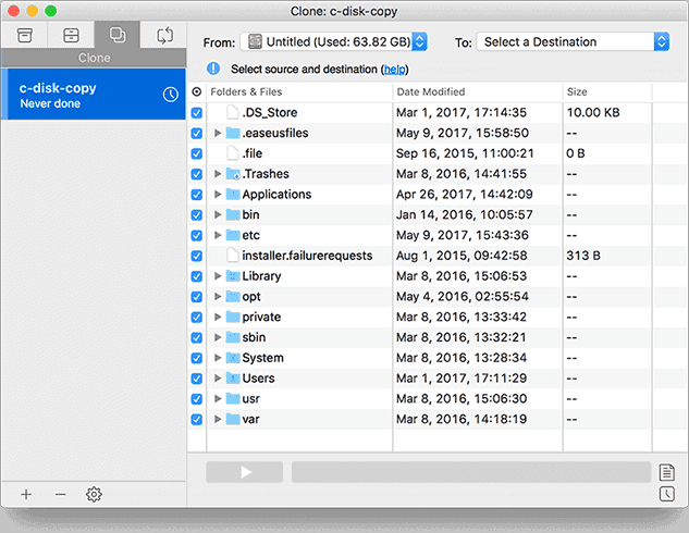 EaseUS® Todo Backup for Mac