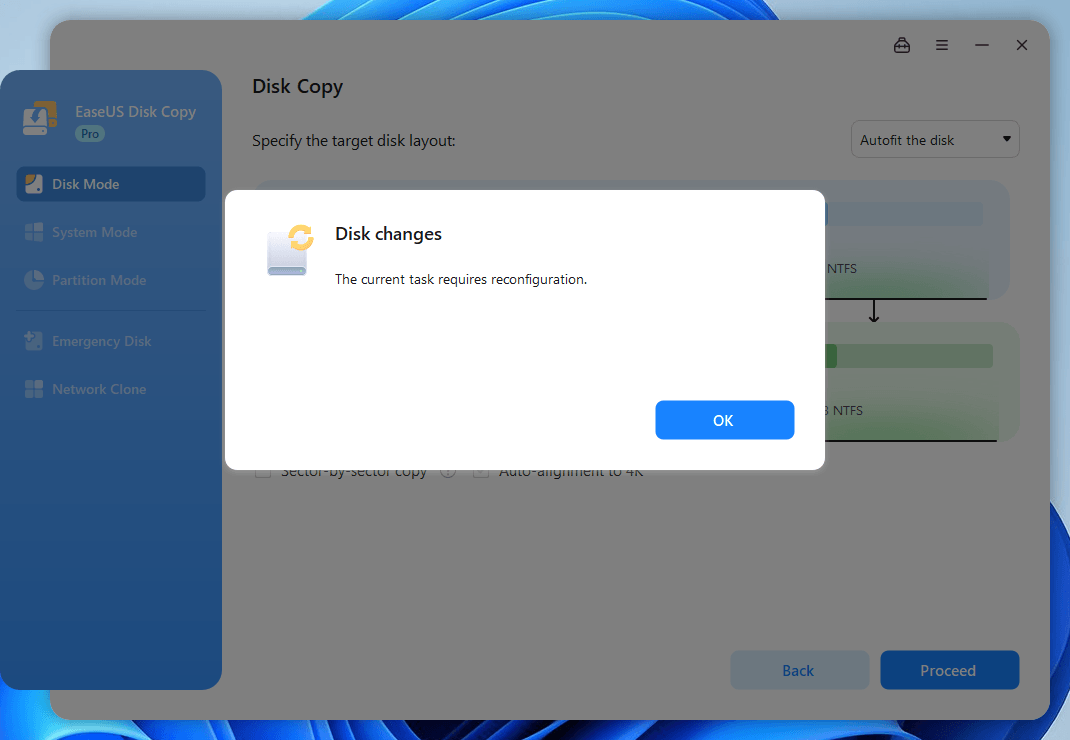 EaseUS Disk Copy screenshot 1